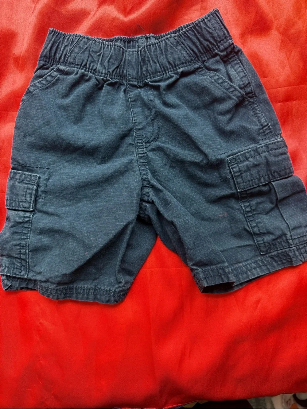 The Children's Place Kids Shorts - Tan, Navy, Light Blue, Brick Red size 2T